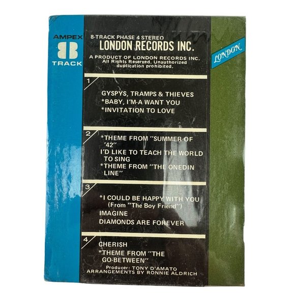 Ronnie Aldrich and His Two Pianos with The London Festival Orchestra Sealed 8 Tr - Picture 4 of 5